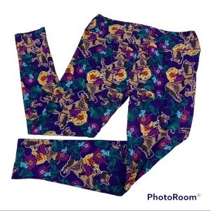 LuLaRoe HEADLESS HORSEMAN Halloween Leggings TC